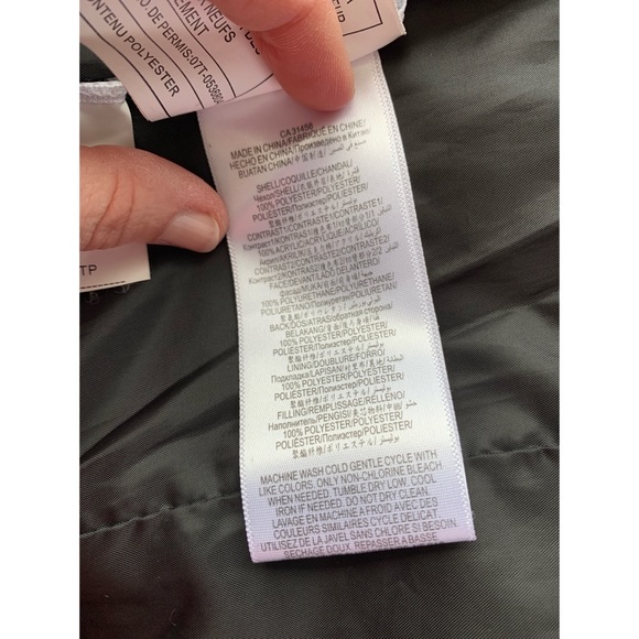 XS, BCBGMaxAzria, black quilted winter jacket - Picture 14 of 16